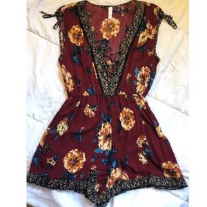 Floral romper